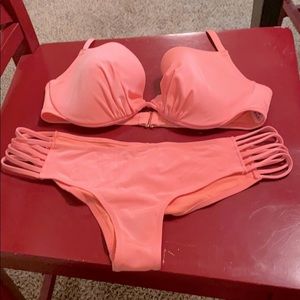 H&M pink bathing suit